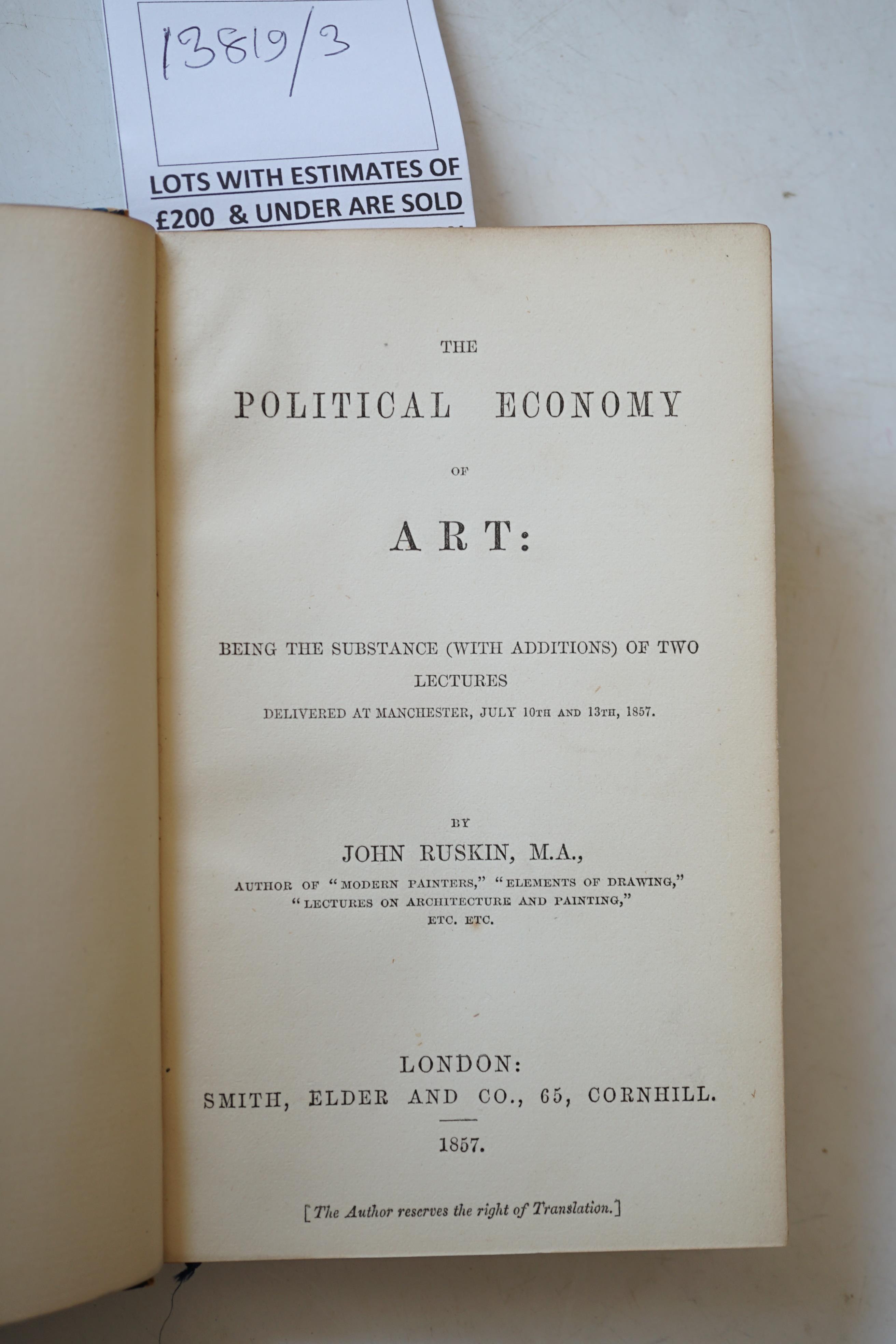 Wordworth, William - The Excursion, being a portion of The Recluse, a Poem, 2nd edition. 19th cent. gilt decorated polished calf with panelled spine (distressed). 1820; Dickens, Charles - The Story of Little Dombey. 1st